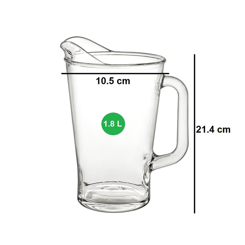 Buy Itche Pitcher (1800 ML) - Set of Six Beer Mug from Vaaree