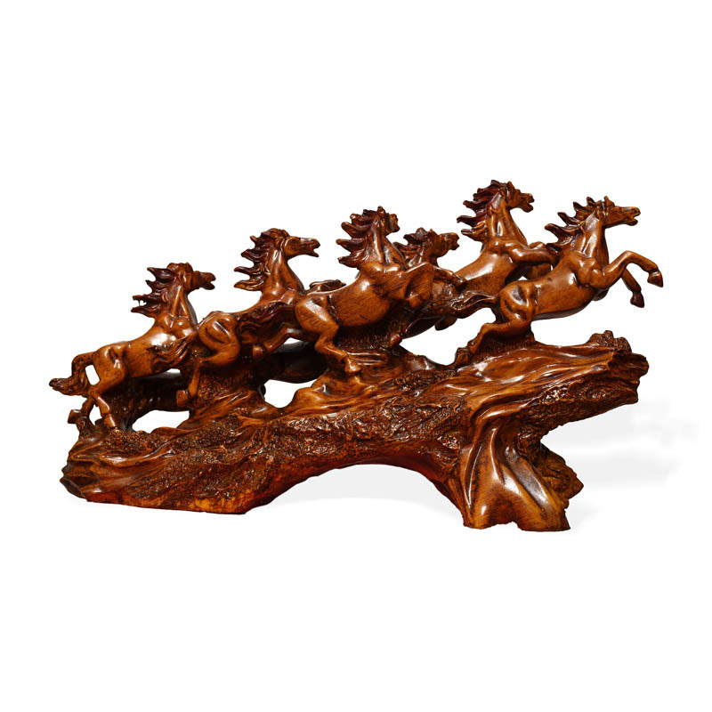 Buy Stallion Amaze Showpiece - Brown Showpieces from Vaaree