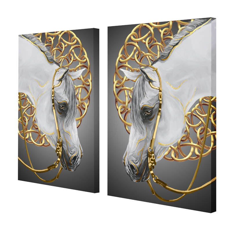 Buy Vesper Wall Art - Set Of Two Wall Art & Paintings from Vaaree