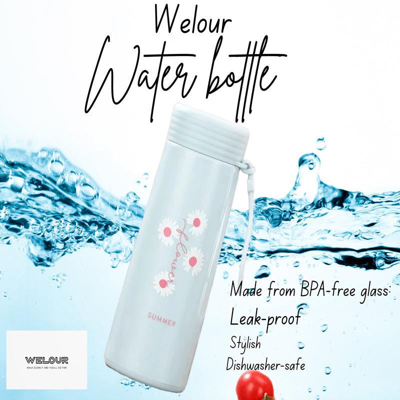 Buy Flora Hydra Water Bottle (400 ML) - Blue Bottle from Vaaree