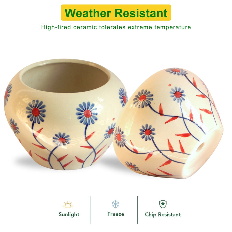 Buy Trisha Floral Planter Pots & Planters from Vaaree