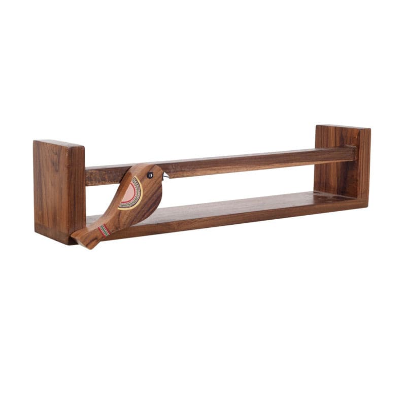 Shelves - Teak Wall Shelf - Set Of Two