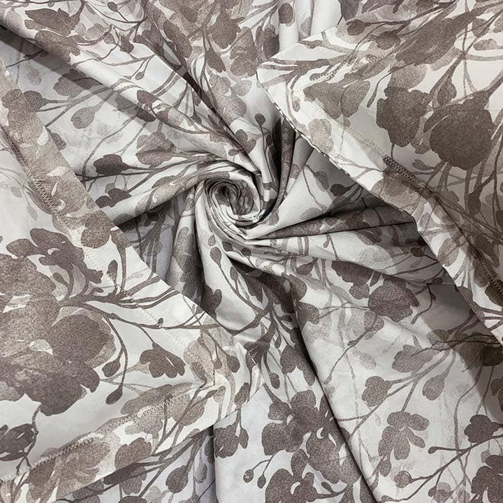 Buy Halcyon Floral Bedsheet - Brown at Vaaree online | Beautiful Bedsheets to choose from