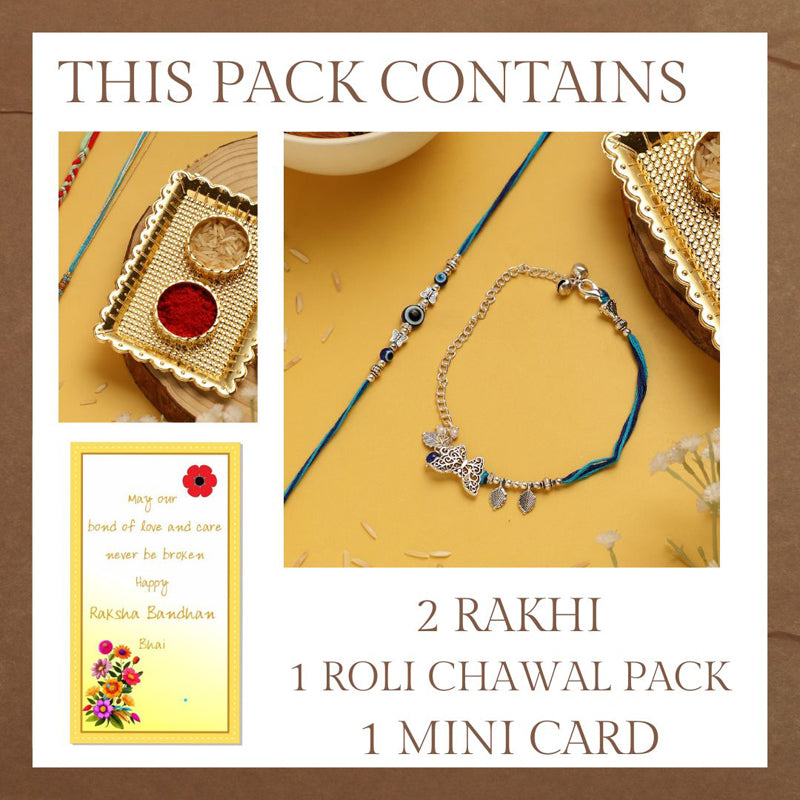 Buy Nilava Evil Eye Rakhi Hamper Rakhi from Vaaree