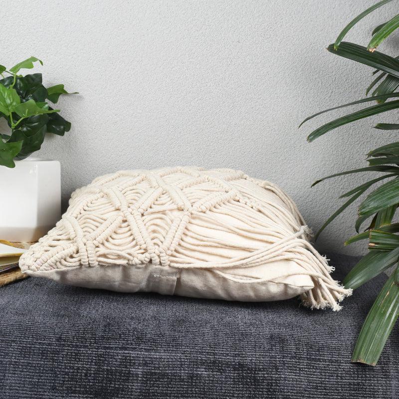 Buy Braida Macrame Cushion Cover Cushion Covers from Vaaree