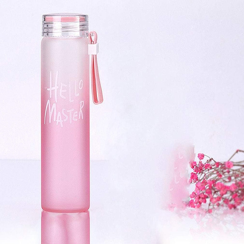 Bottle - Hello Master Water Bottle (400 ML) - Pink