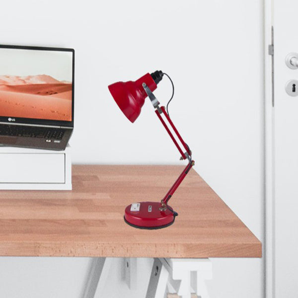 Arma Study Table Lamp - Red