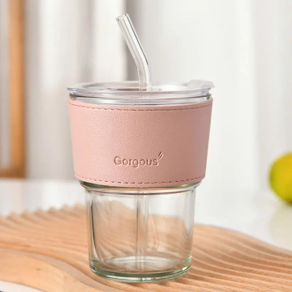 Sipper - Gorgeous Grip Sipper Tumbler (450 ML) - Pink