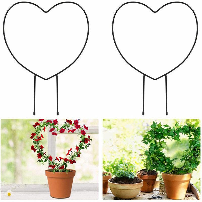 Buy Hearty Metal Plant Trellis - Set Of Two Garden Accessories from Vaaree