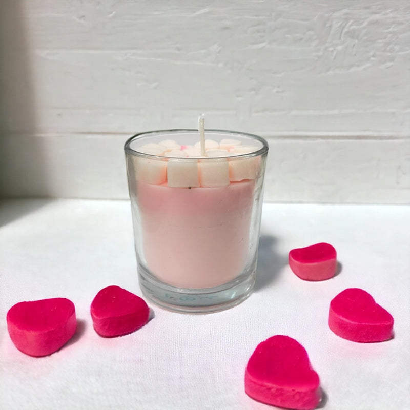 Buy Sasha Pink Lavender Scented Candle Candles from Vaaree