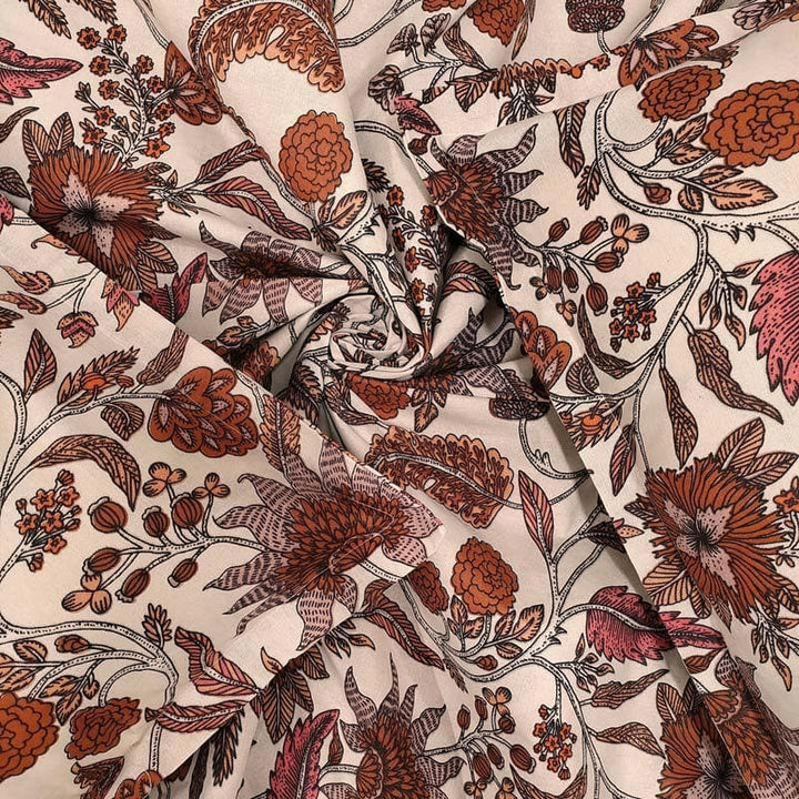 Buy Rayisa Printed Bedsheet - Pink at Vaaree online | Beautiful Bedsheets to choose from