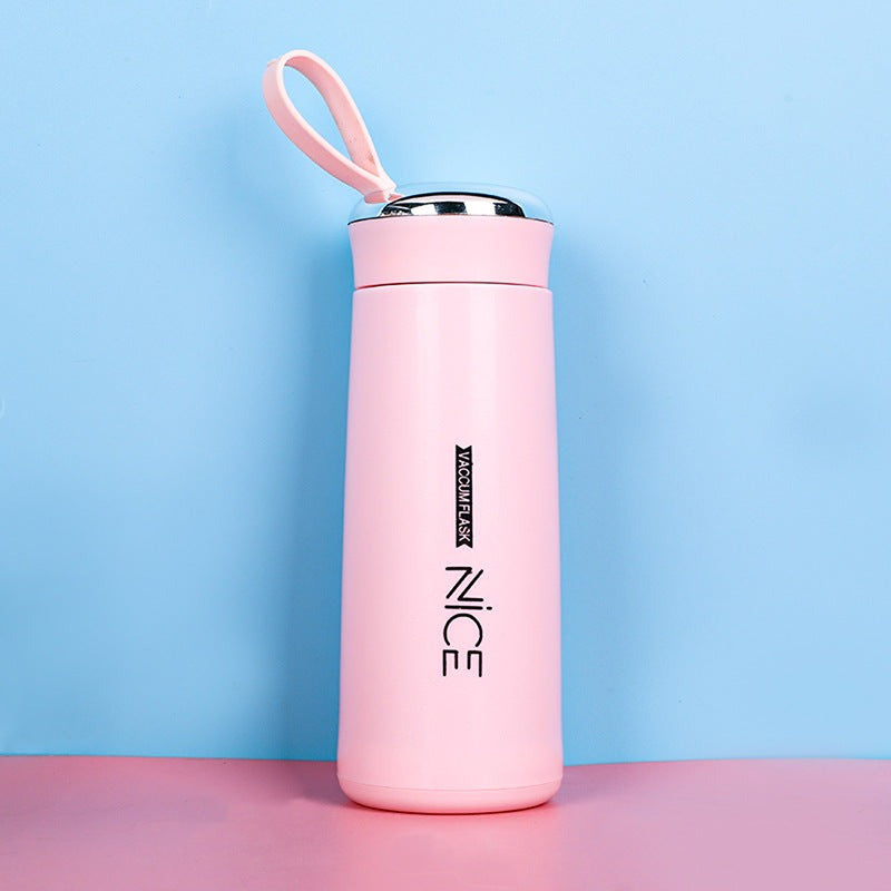 Bottle - Nice Electra Water Bottle (400 ML) - Pink