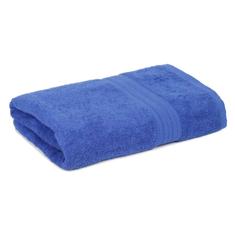 Buy Reid Terry Bath Towel - Navy Blue Bath Towels from Vaaree