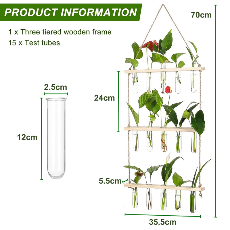 Buy Arana Hanging Test Tube Planter Pots & Planters from Vaaree