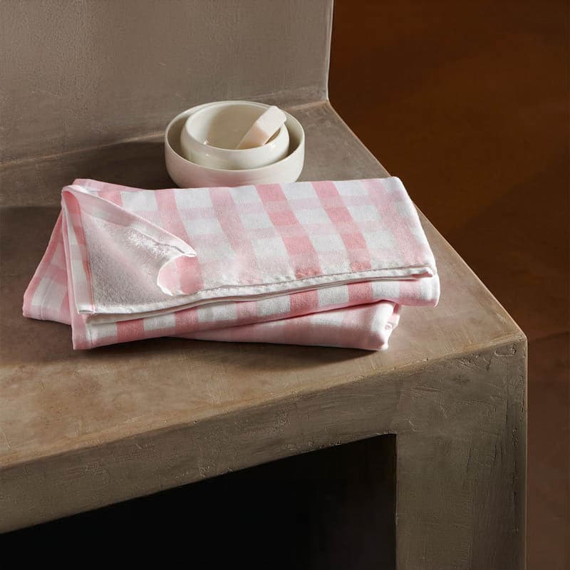 Buy Misha Terry Hand Towel - Set Of Two Hand & Face Towels from Vaaree