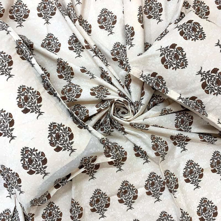 Buy Krushika Printed Bedsheet - Maroon at Vaaree online | Beautiful Bedsheets to choose from
