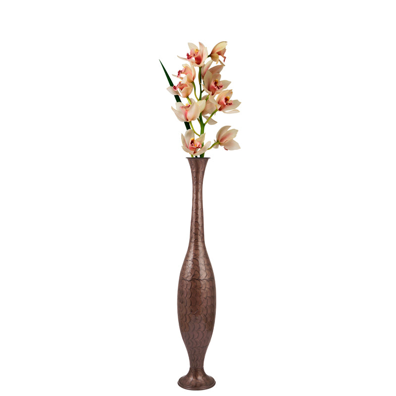 Buy Yiska Lacquered Vase - Brown Vase from Vaaree