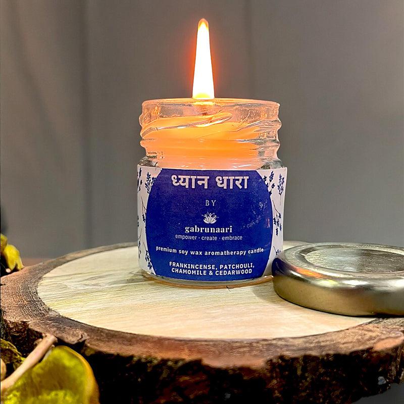 Buy Dyan Dhara Orange Scented Candle Candles from Vaaree