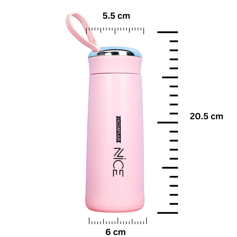 Bottle - Nice Electra 400 ML Water Bottle (Peach & light blue) - Set Of Two