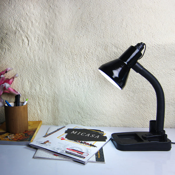 Valrie Study Table Lamp - Black
