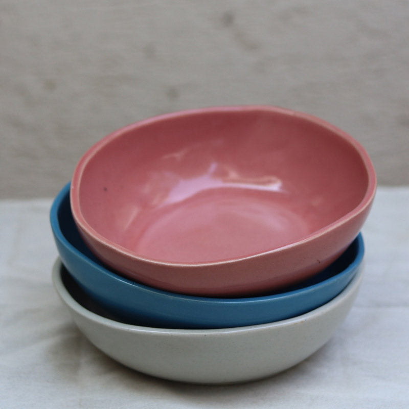 Buy Malkan Serving Bowl (500 ML) - Set of Three Bowl from Vaaree