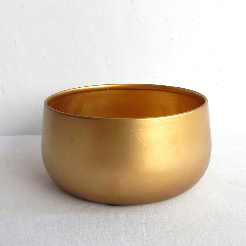 Buy Sylvie Metal Planter - Gold Pots & Planters from Vaaree