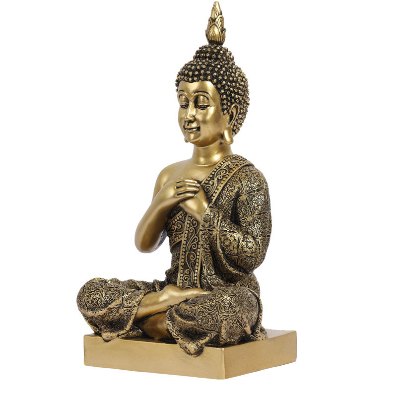 Buy Ornate Meditating Buddha Showpiece Showpieces from Vaaree