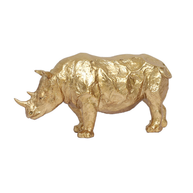 Buy Niro Polyresin Rhino Showpiece Showpieces from Vaaree