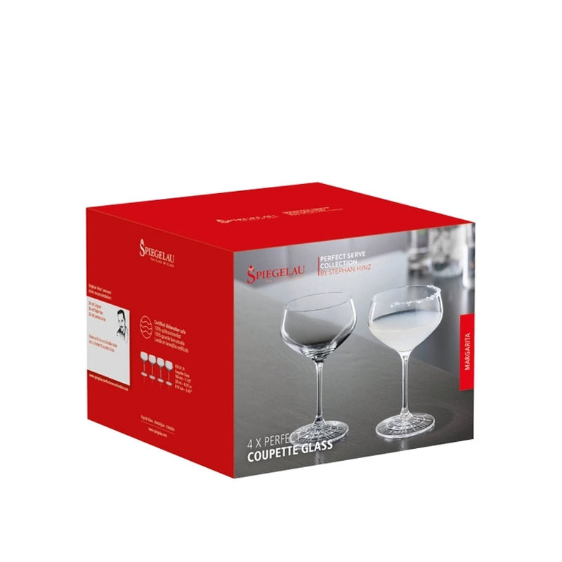 Buy Spiegelau Perfect Serve Collection Coupette Glass (235 ML) - Set Of Four Cocktail Glasses from Vaaree