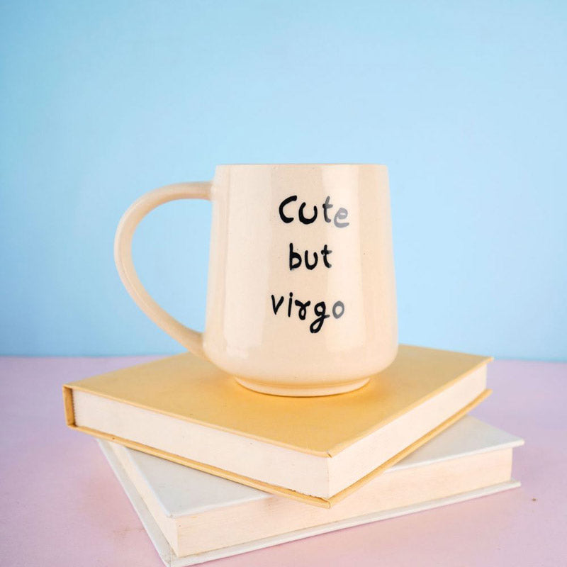 Buy Cute But Virgo Cup - 250 ML Mug & Tea Cup from Vaaree