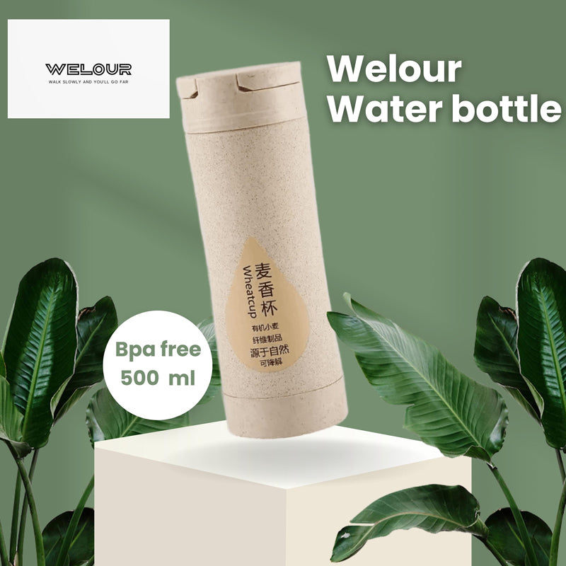 Buy Atoma Water Bottle (400 ML) - Biege Bottle from Vaaree