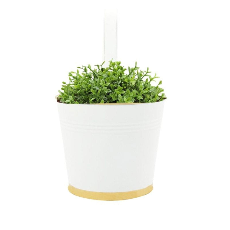 Buy Lush Glow Planter (White) - Set Of Three Pots & Planters from Vaaree