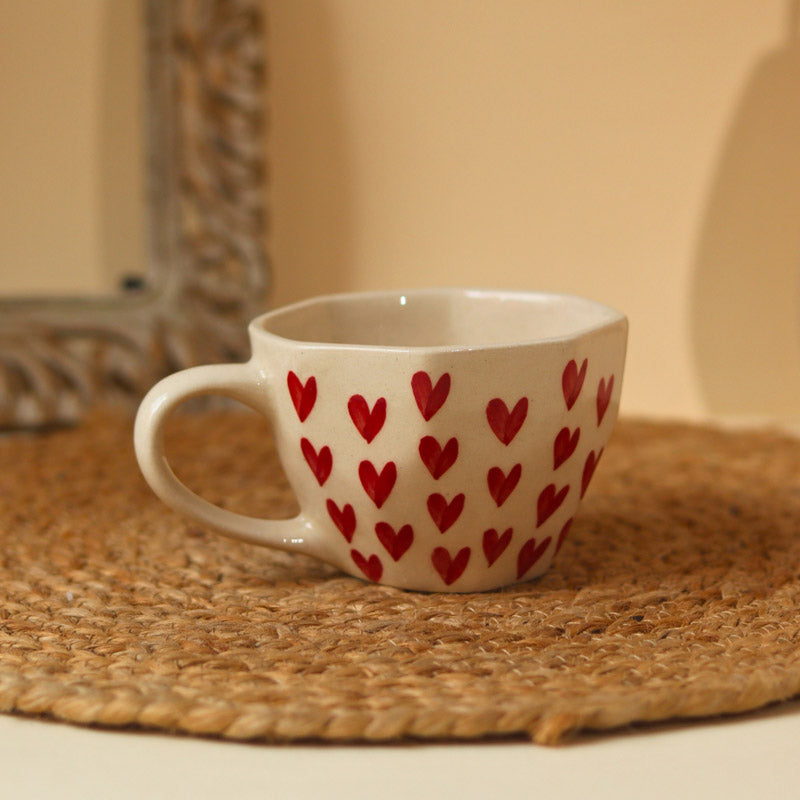 Buy Quera Ceramic Cup (250 ML) - Ten Piece Set Mug & Tea Cup from Vaaree