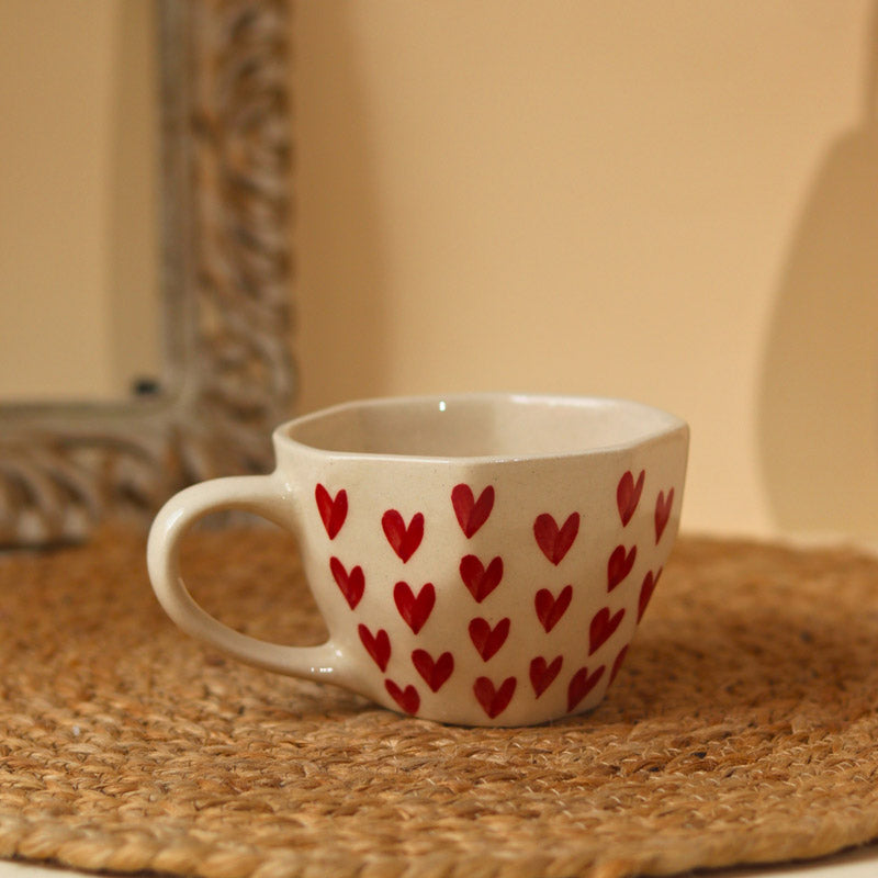 Buy Halepa Ceramic Cup (200 ML) - Set of Six Mug & Tea Cup from Vaaree