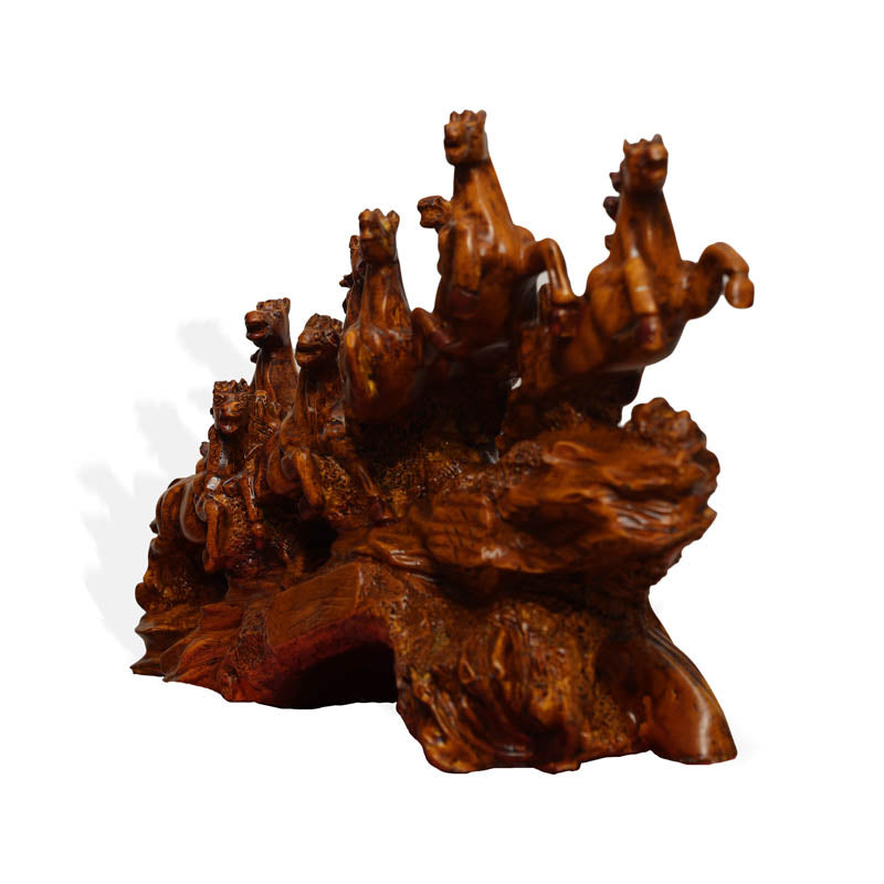 Buy Stallion Amaze Showpiece - Brown Showpieces from Vaaree