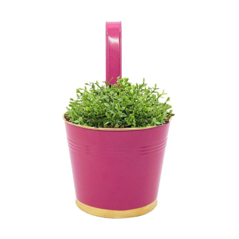 Buy Lush Glow Planter (Pink) - Set Of Three Pots & Planters from Vaaree