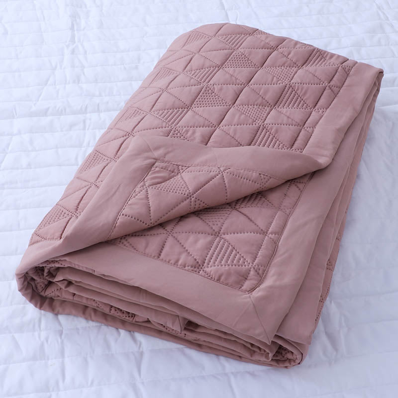 Buy Starsia Microfiber Bedcover - Peach Bedcovers from Vaaree