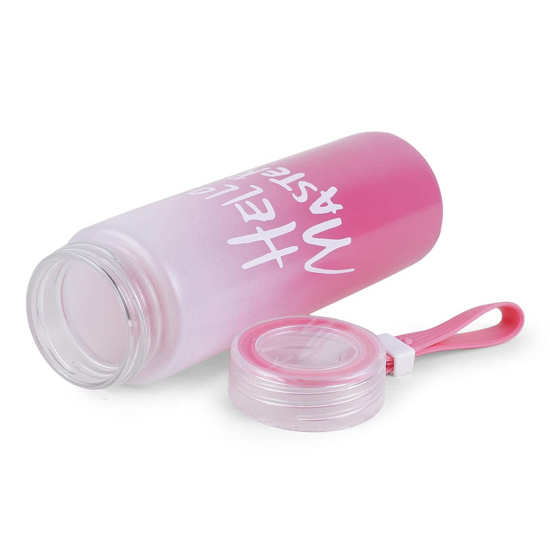 Bottle - Hello Master Water Bottle (400 ML) - Pink