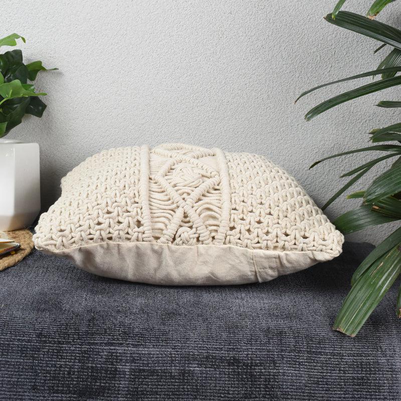 Buy Imo Macrame Cushion Cover Cushion Covers from Vaaree