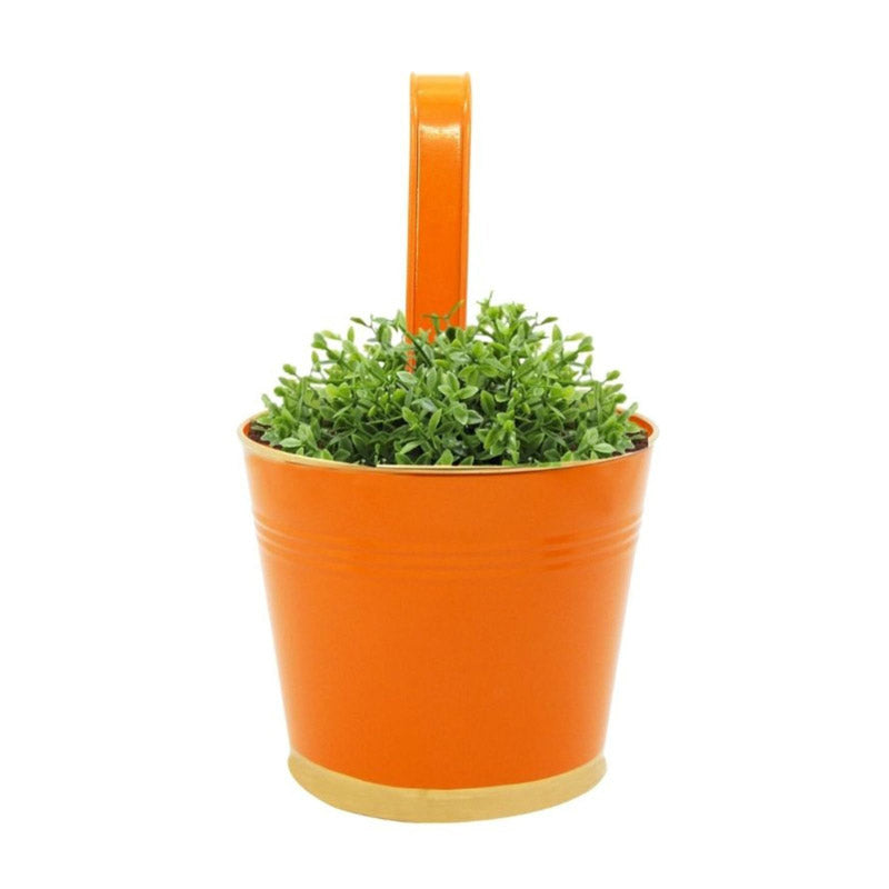 Buy Lush Glow Planter (Orange) - Set Of Three Pots & Planters from Vaaree