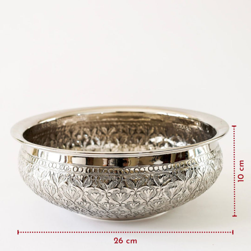 Buy Ananda Festive Urli - Silver Urli from Vaaree