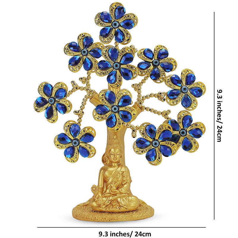 Buy Buddha Floral Tree Of Life Showpiece Showpieces from Vaaree