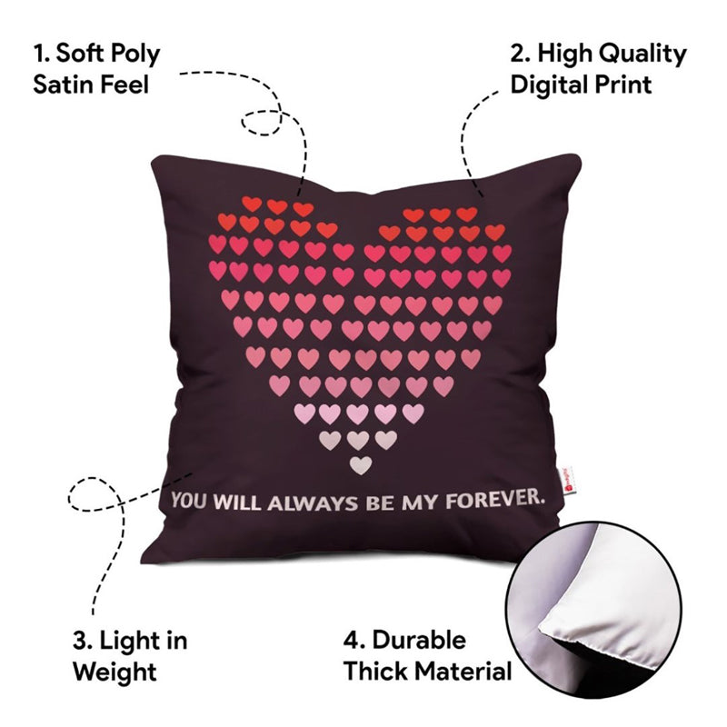 Buy Hearty Grade Cushion Cover & Mug (300 ML) - Two Piece Set Gift Box from Vaaree