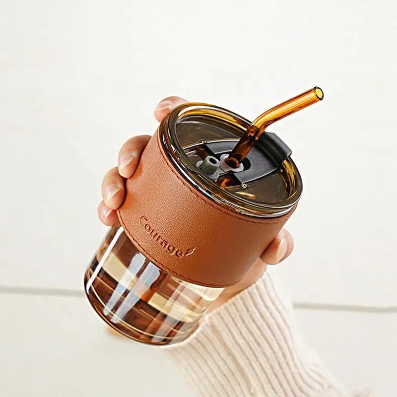 Buy Gorgeous Grip Sipper Tumbler (450 ML) - Brown Sipper from Vaaree