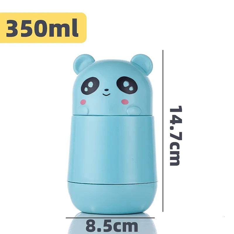 Bottle - Hydro Panda Kids Water Bottle (350 ML) - Blue