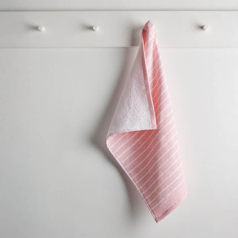 Buy Imrie Cotton Terry Hand Towel (Pink) - Set Of Two Hand & Face Towels from Vaaree