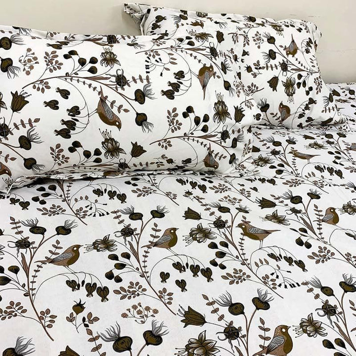 Buy Mritika Printed Bedsheet - Brown at Vaaree online | Beautiful Bedsheets to choose from