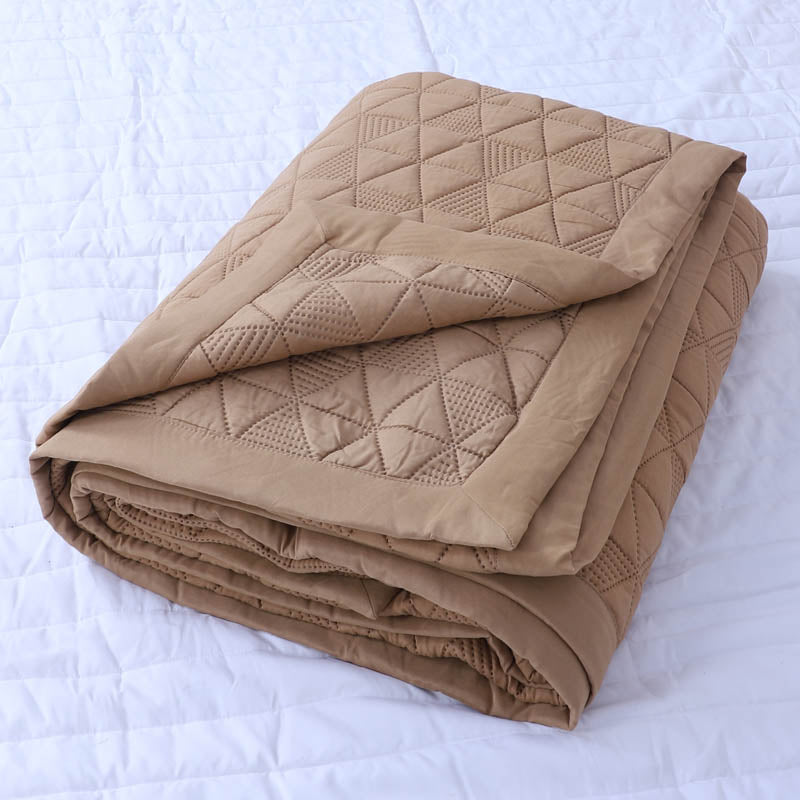 Buy Starsia Microfiber Bedcover - Brown Bedcovers from Vaaree