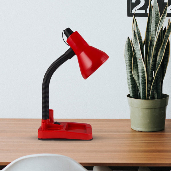 Valrie Study Table Lamp - Red