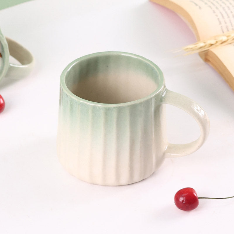 Buy Glairy Ceramic Cup (150 ML) - Set of Three Mug & Tea Cup from Vaaree